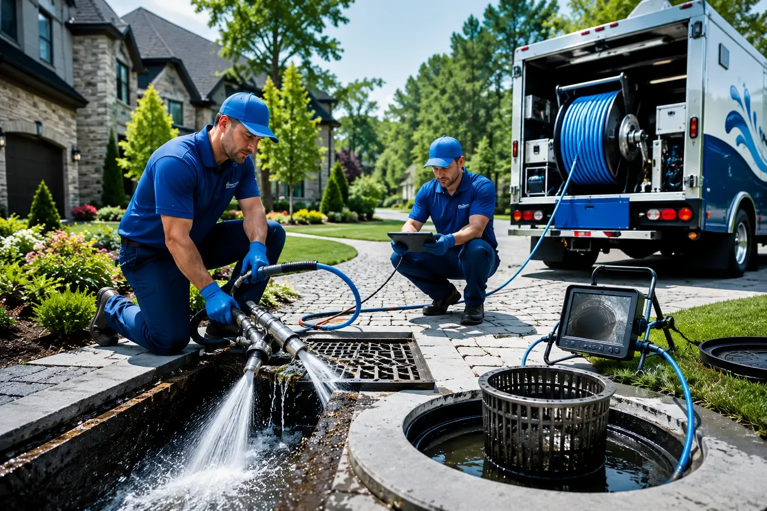 Local outdoor drain cleaning professionals in Cecil, OH